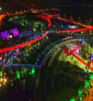 航空公司綠化景觀工程1號公園彩虹橋項目